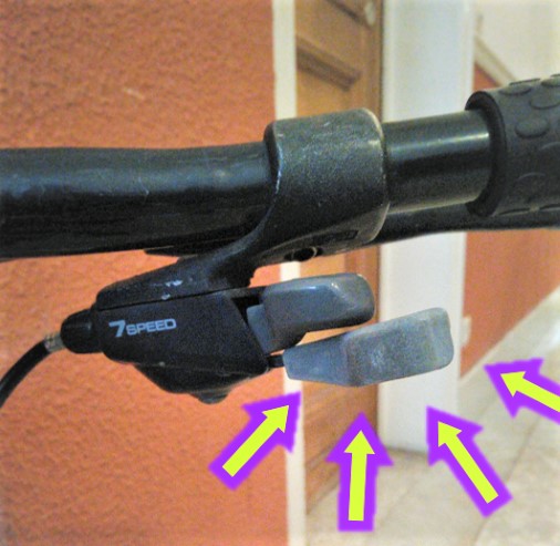 Shimano LX shifter lever pusher 200 gs