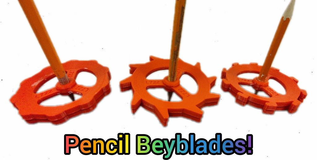 Pencil Beyblades