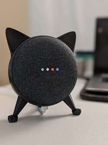 Google / Nest Home Mini Stand (Cat Edition)