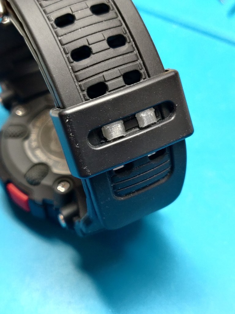 Casio G-Shock G-9000 Mudman strap keeper retainer