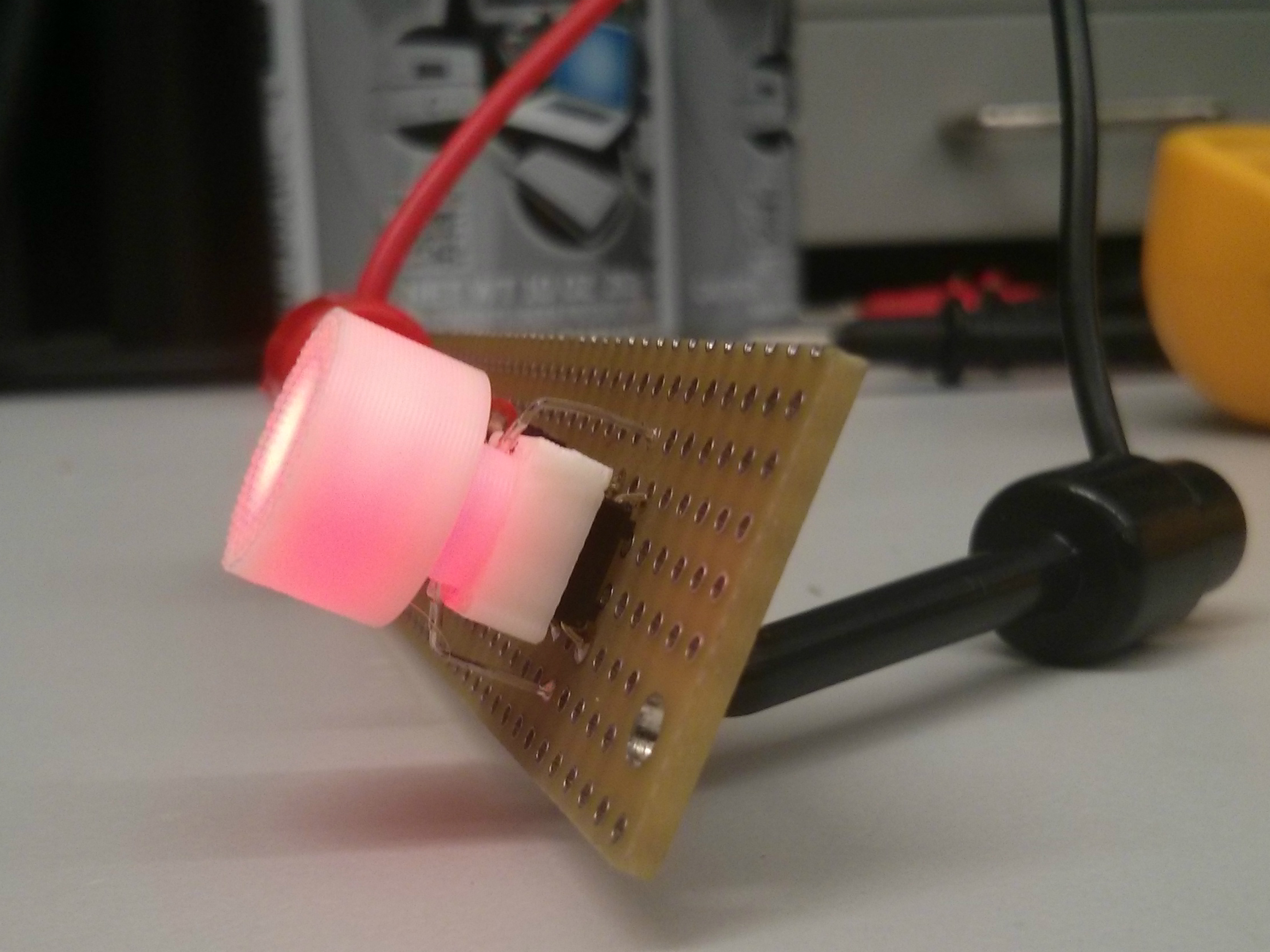 LED Backlit Pushbutton