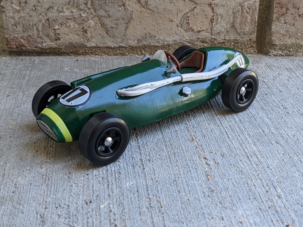 1952 Connaught Type A (Pinewood Derby Car Shell)