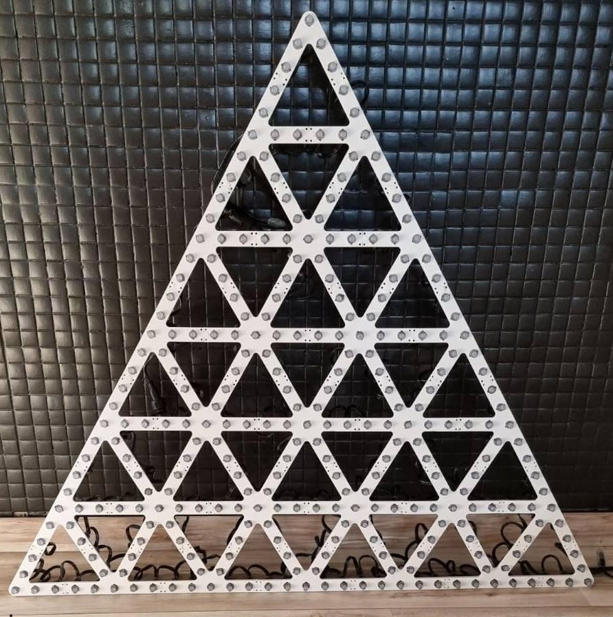 WS2811 PIXEL ENDLESS SNOWFLAKES PUZZLE - SCALABLE