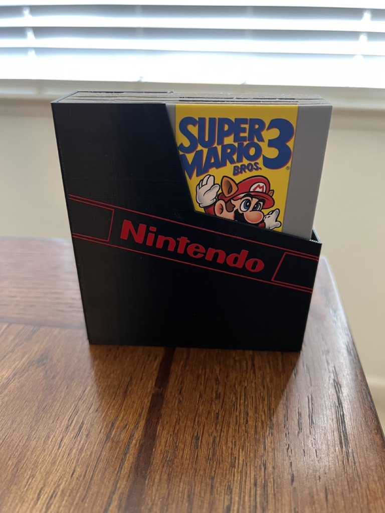 NES Cartridge Coasters Sleeve Holder