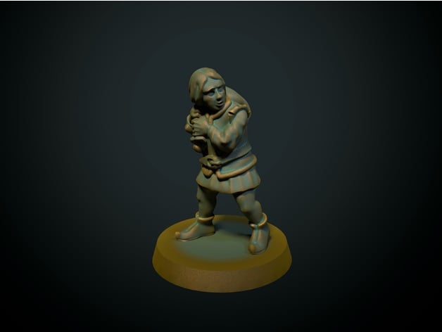 Image of Thief 28mm (No supports needed)