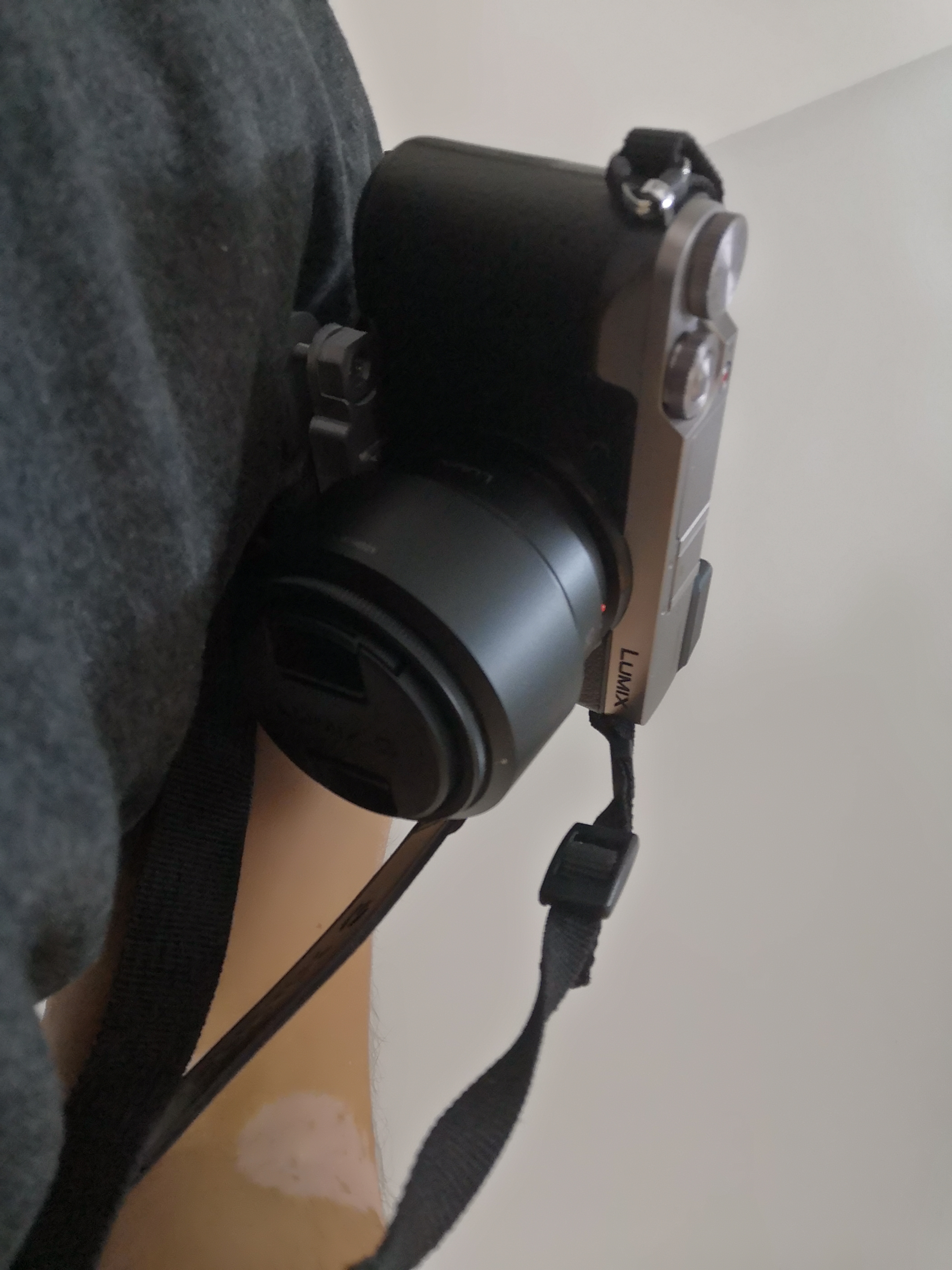 Backpack and belt holder for Panasonic Lumix GX80/GX85 camera