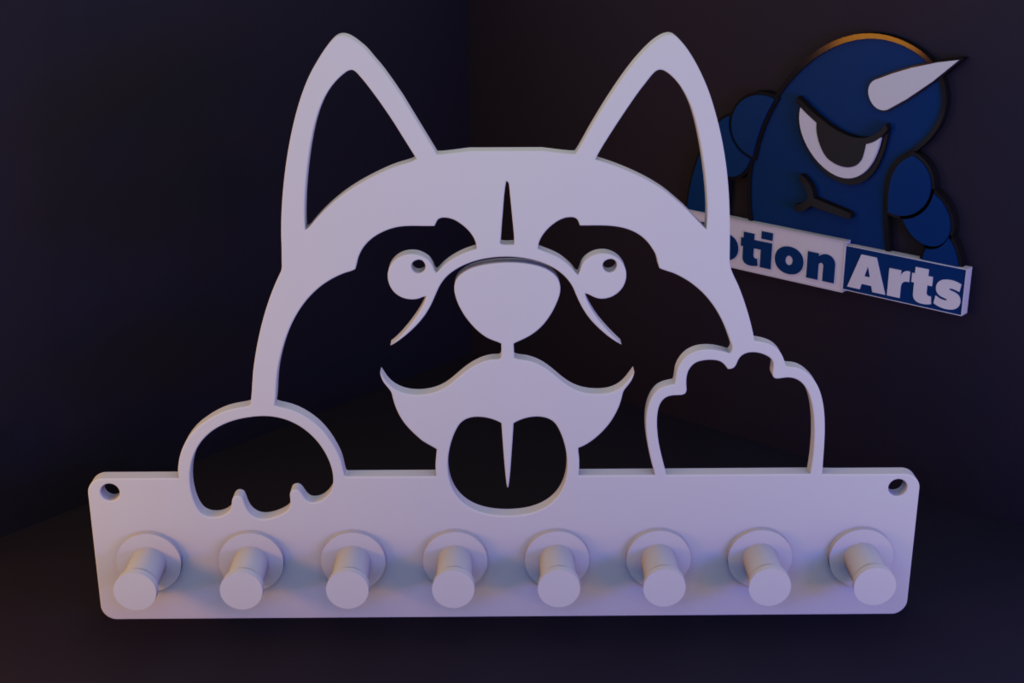 Porta Chaves Cachorro Fofo