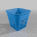  Hydroponic Pot, suitable for IKEA Växer 3D model