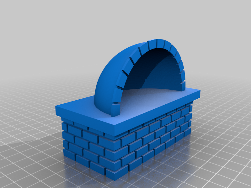 Bread oven at Playmobil scale for Nativity scene