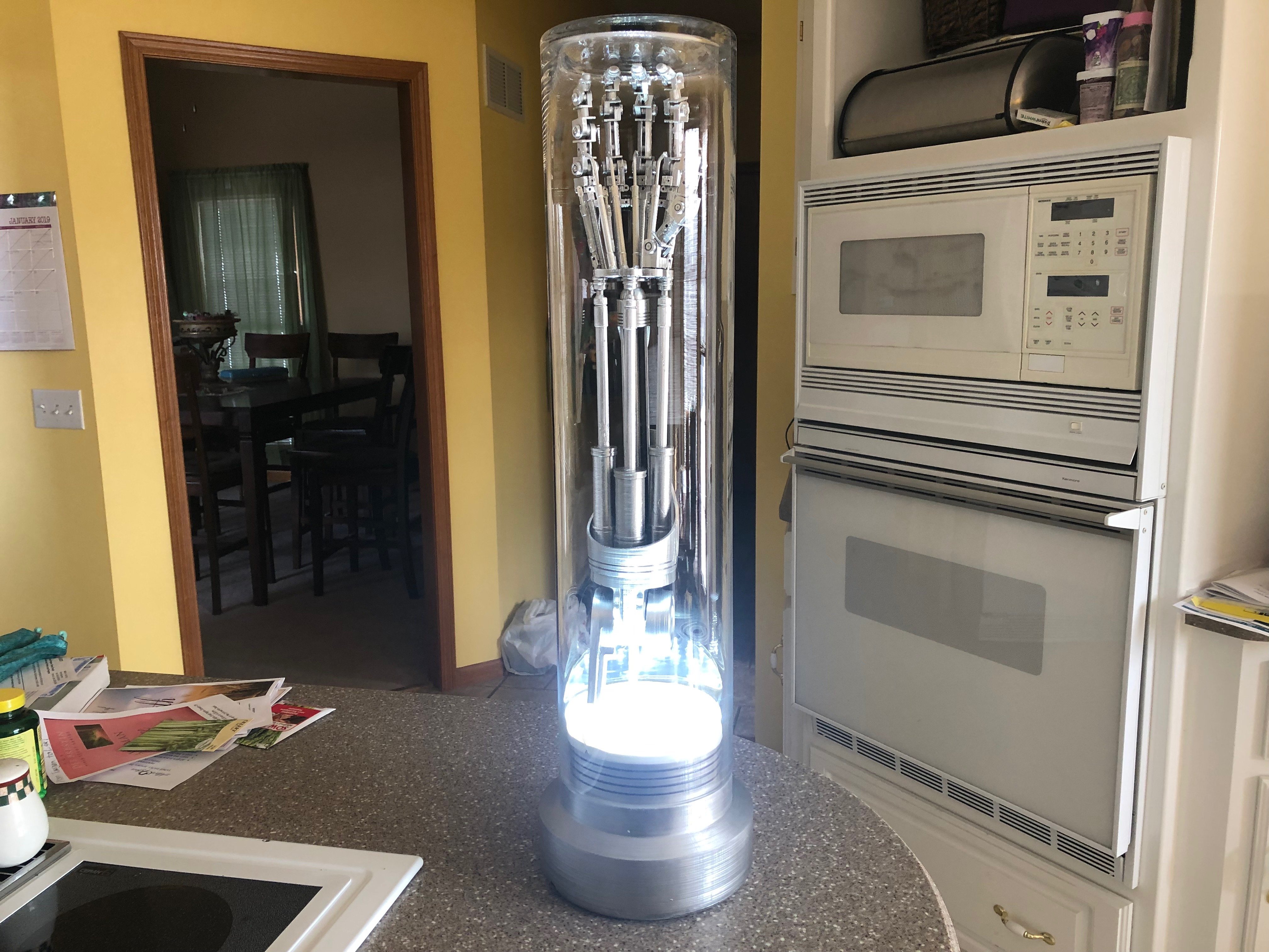 Terminator Arm Lamp Base - Remix