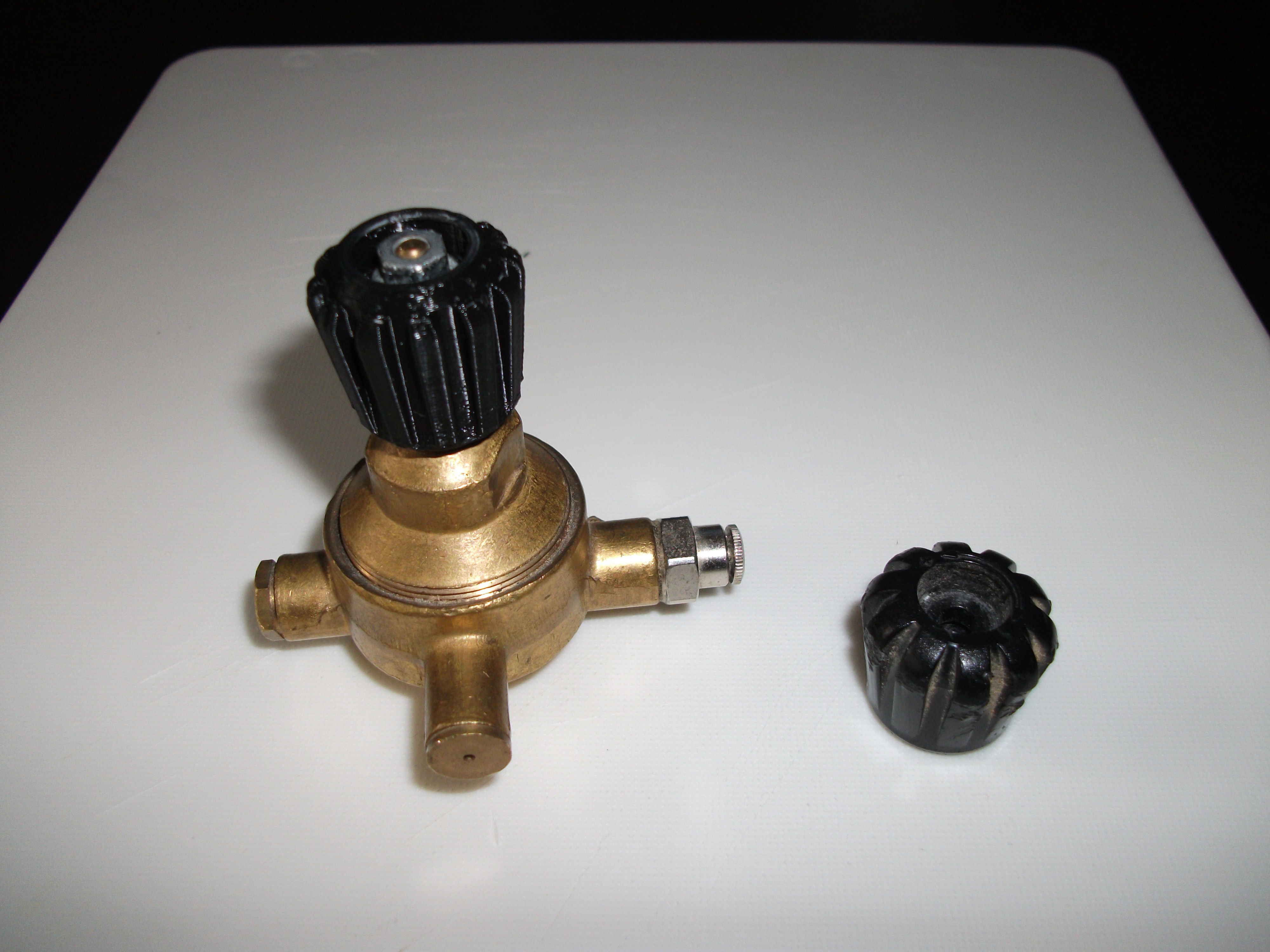 Welder Gas Tap knob