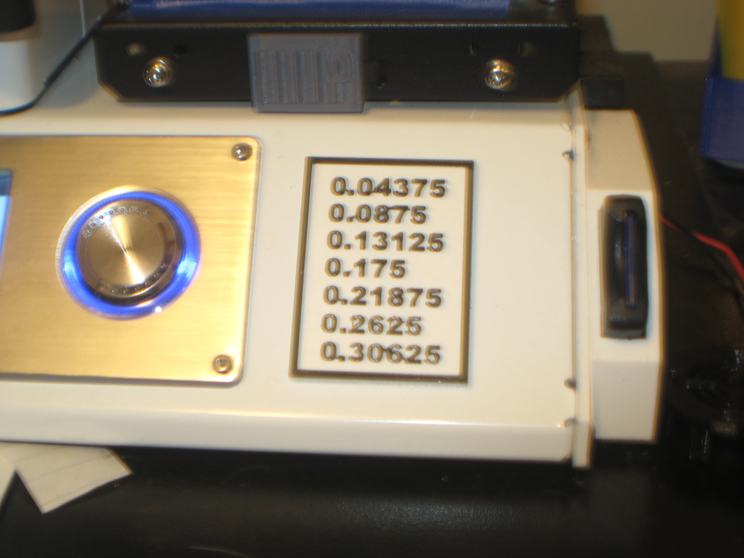 MP Select Mini Layer Heights