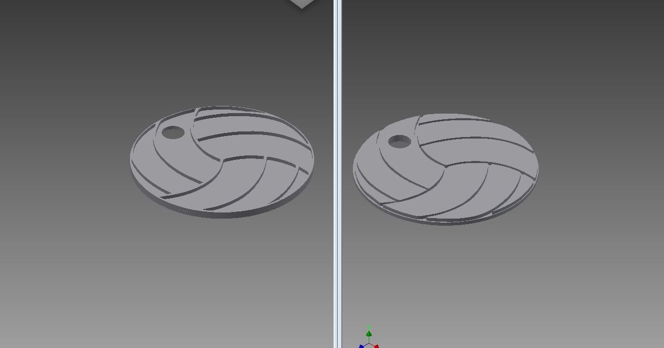 Volleyball Keychains