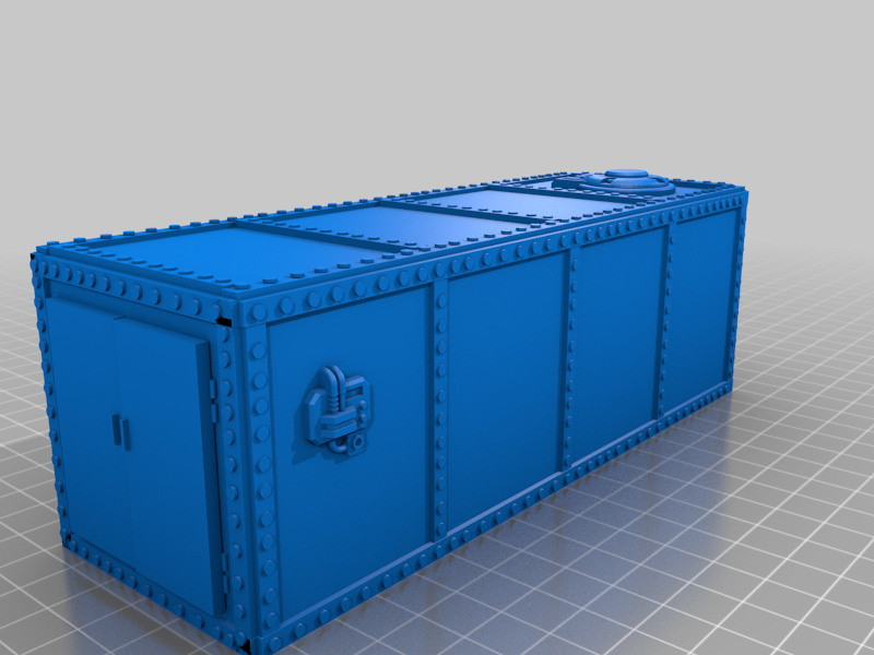 Space Gothic Shipping Containers (ITC Size Compliant)