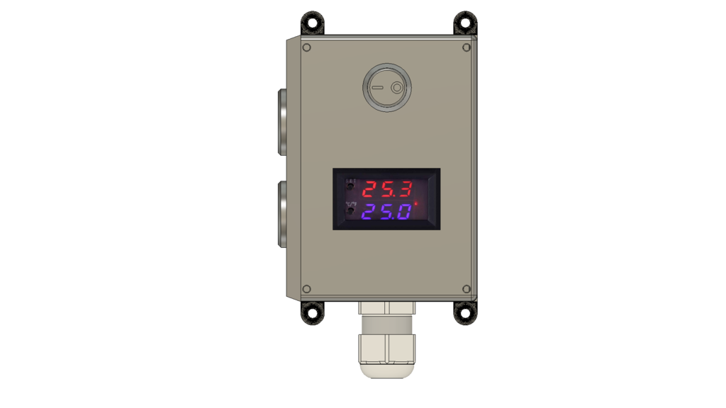 Temperature Controller Box with Receptacle