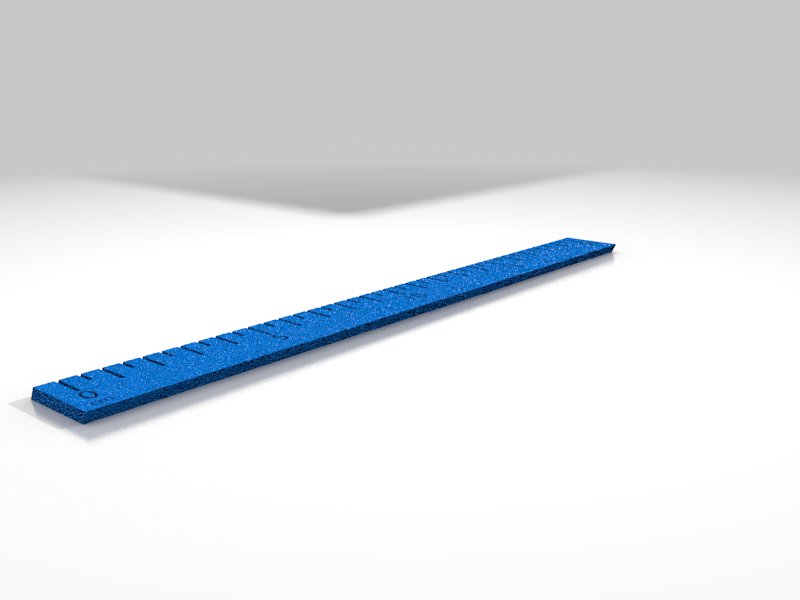 20cm ruler