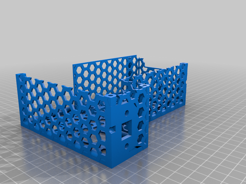 Electronics case (RAMPS/Arduino) for RepRapGuru Prusa i3 v2