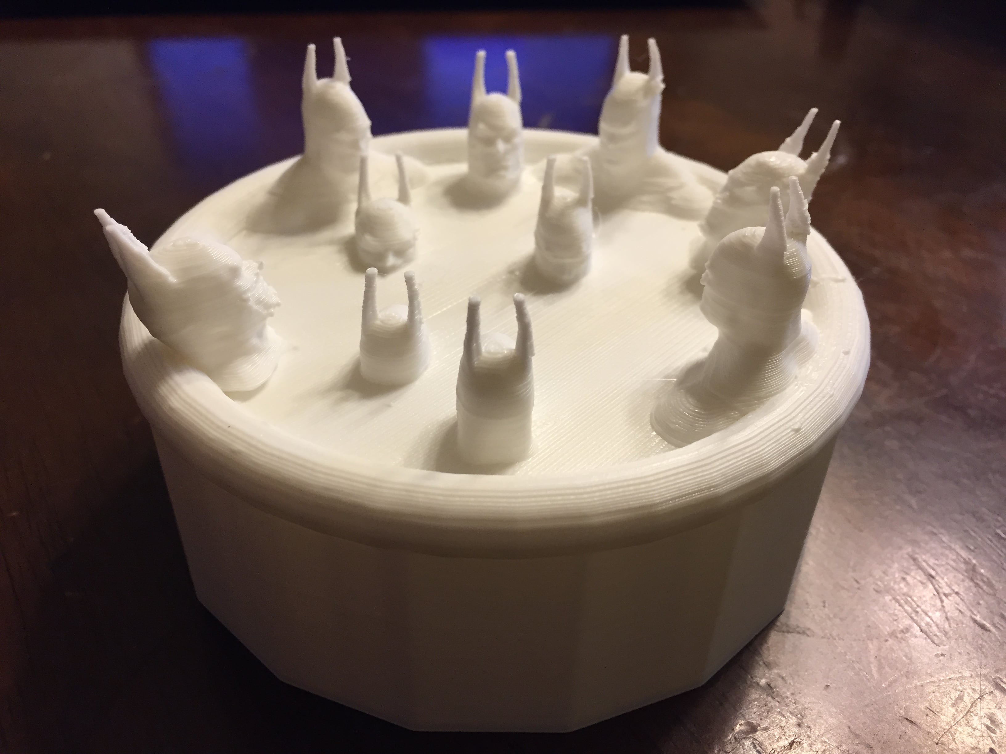 Ten Batmans in a Hot Tub