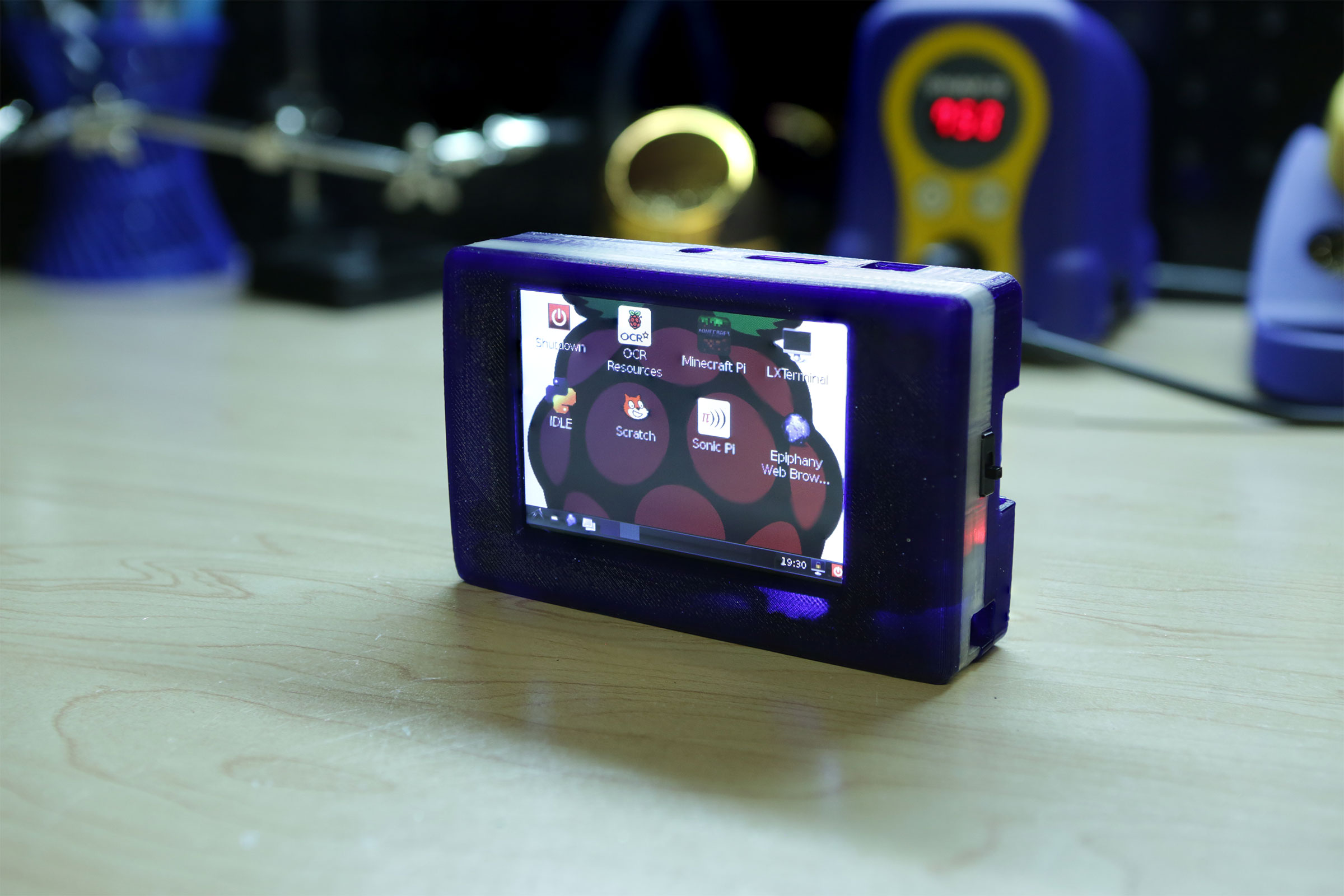 Touch Pi: Portable Raspberry Pi A+
