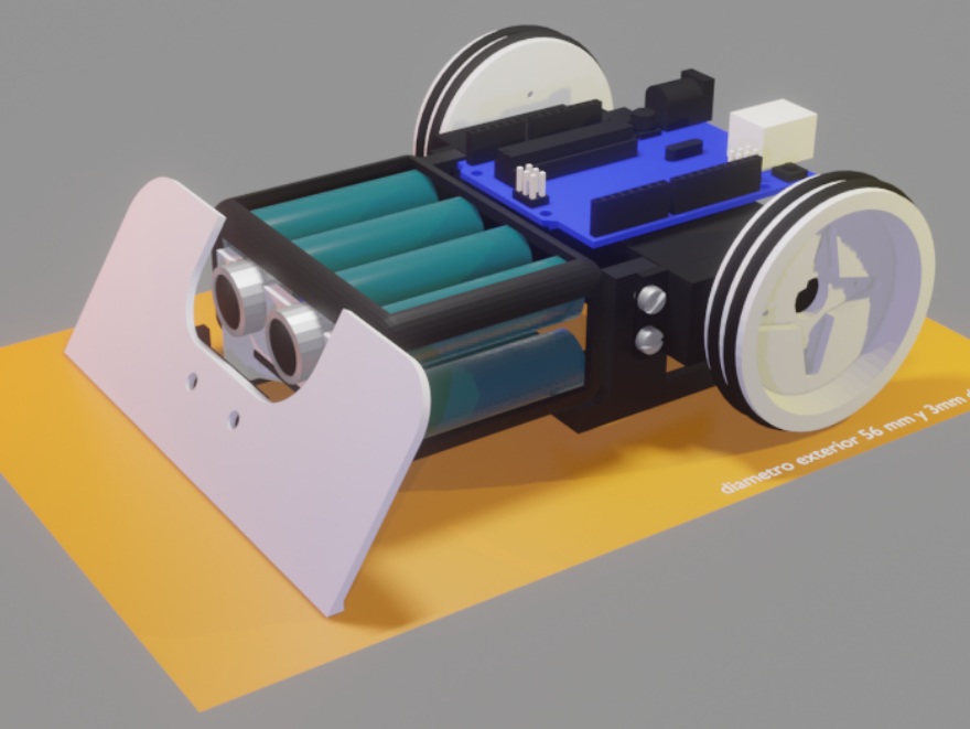 Educational Robot Sumo 01