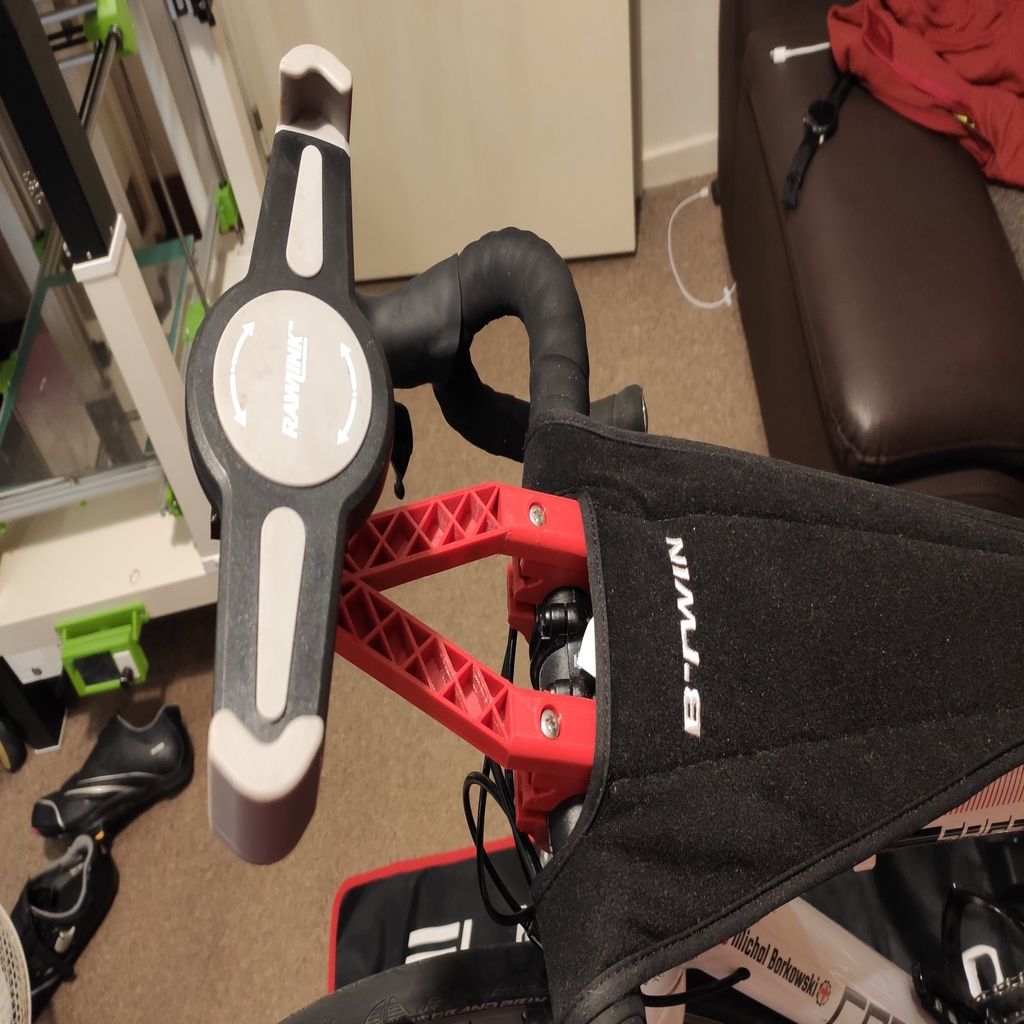 Zwift Tablet holder for sport bike