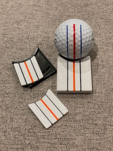 Triple Track Golf Ball Marker