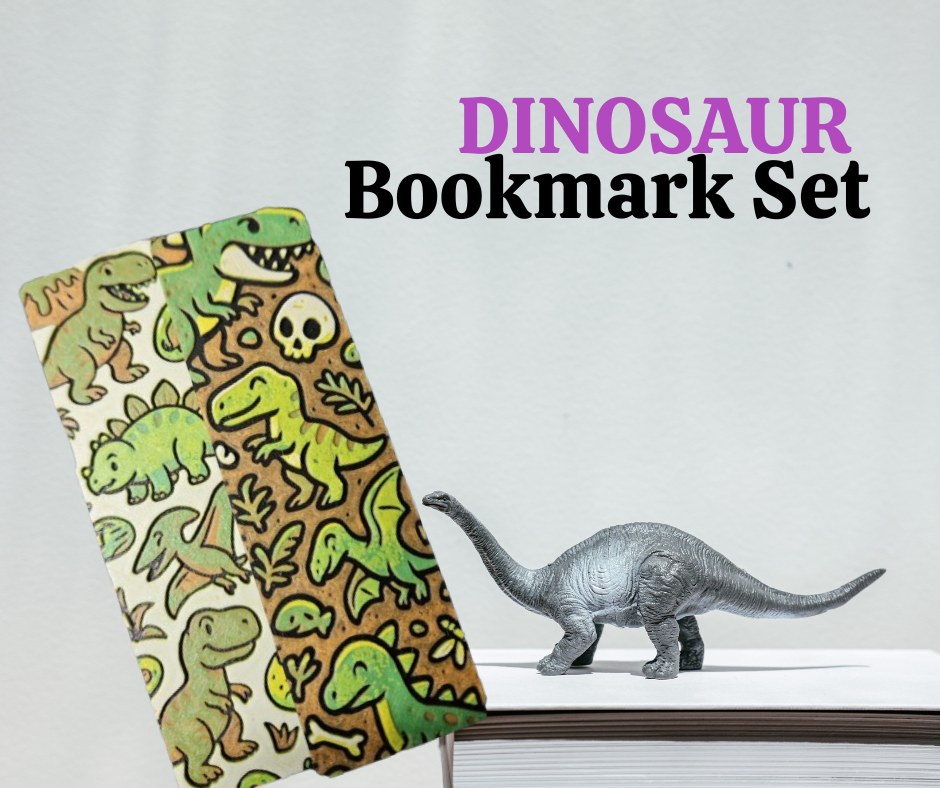 Dinoland Bookmark Set
