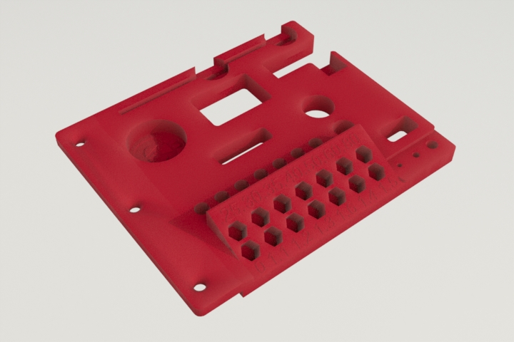 MK3 Tool Holder - Lack Table Top