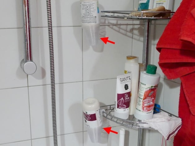 Shampoo-Holder useful