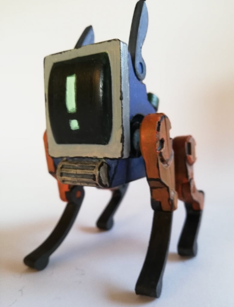 f1d0, the hexadecimal robot dog