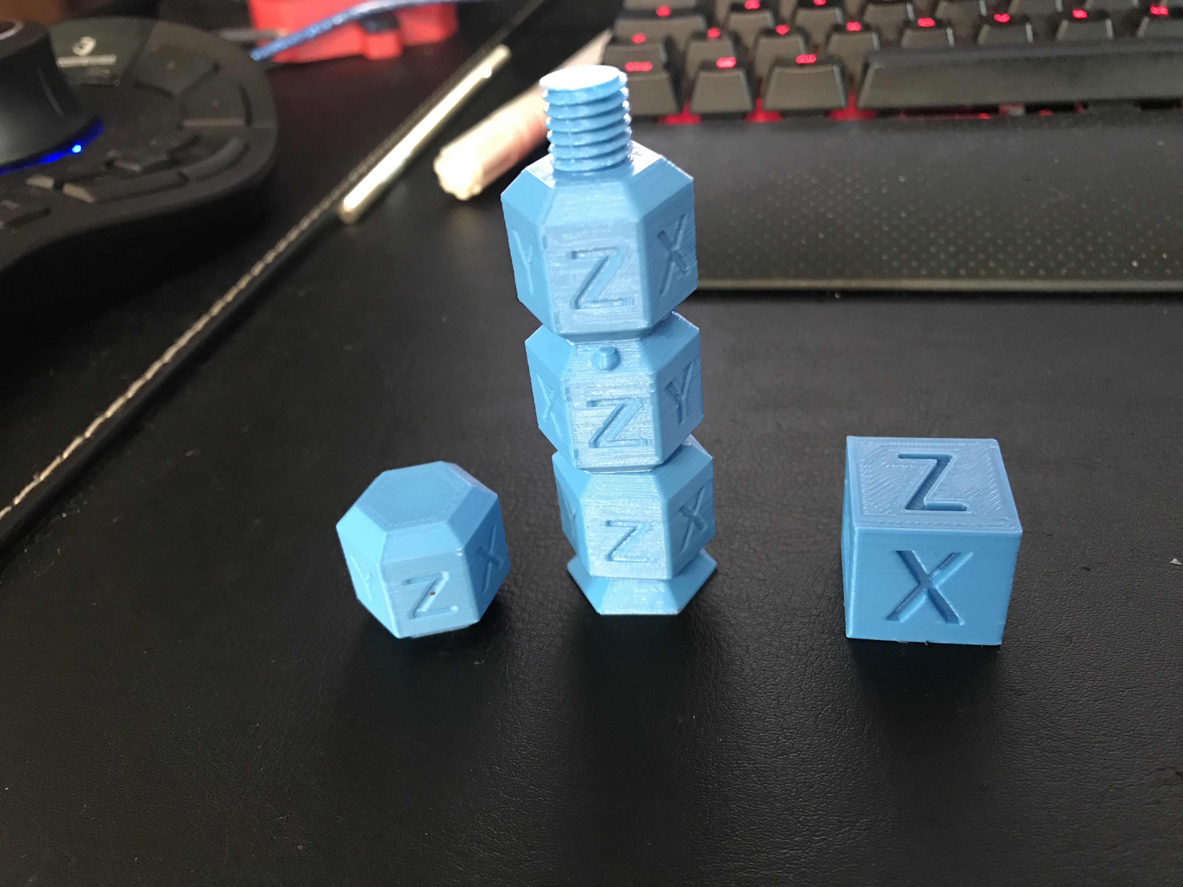 Delta Test Cube (Hex Prism)
