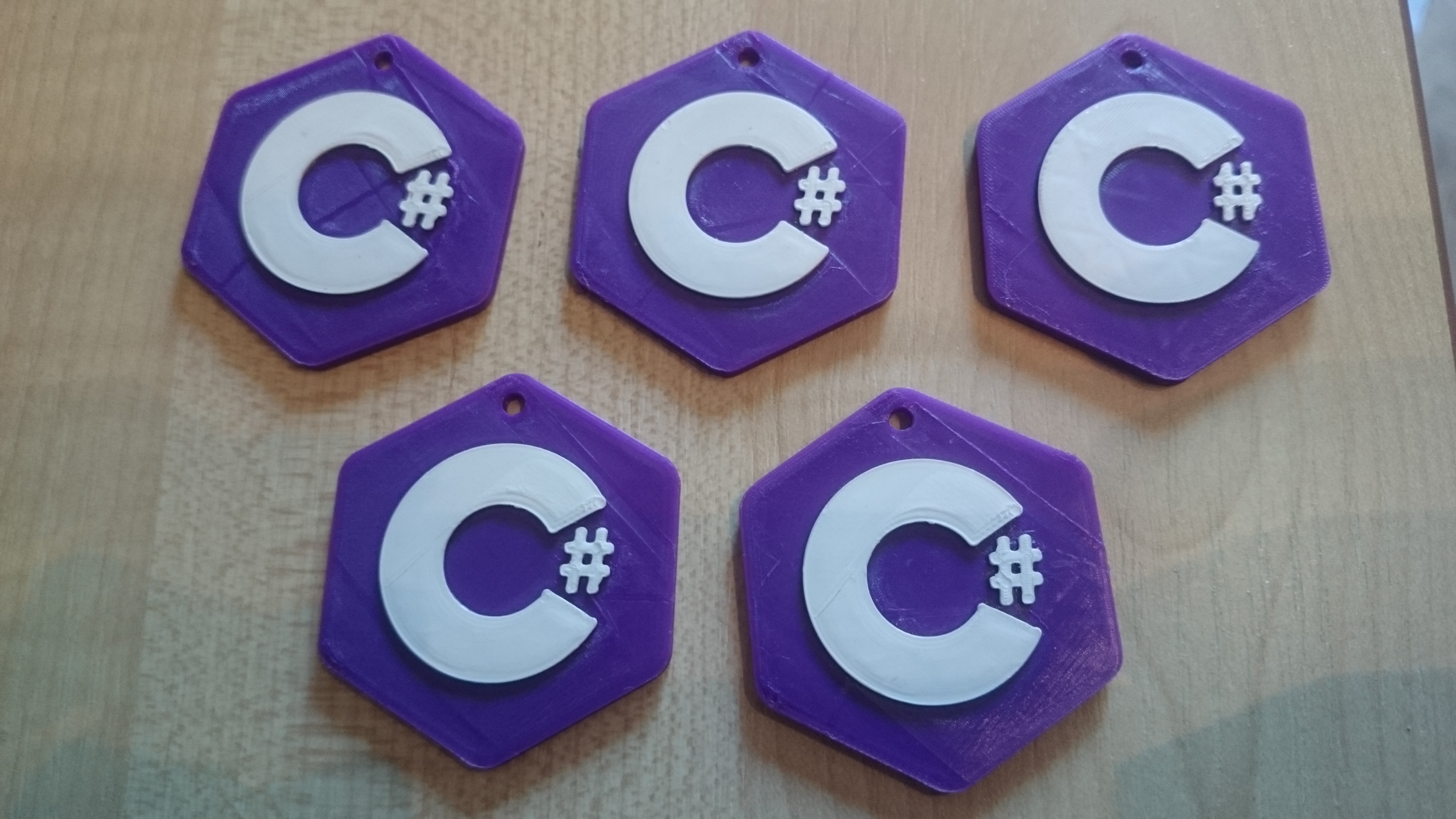 C Sharp keychain