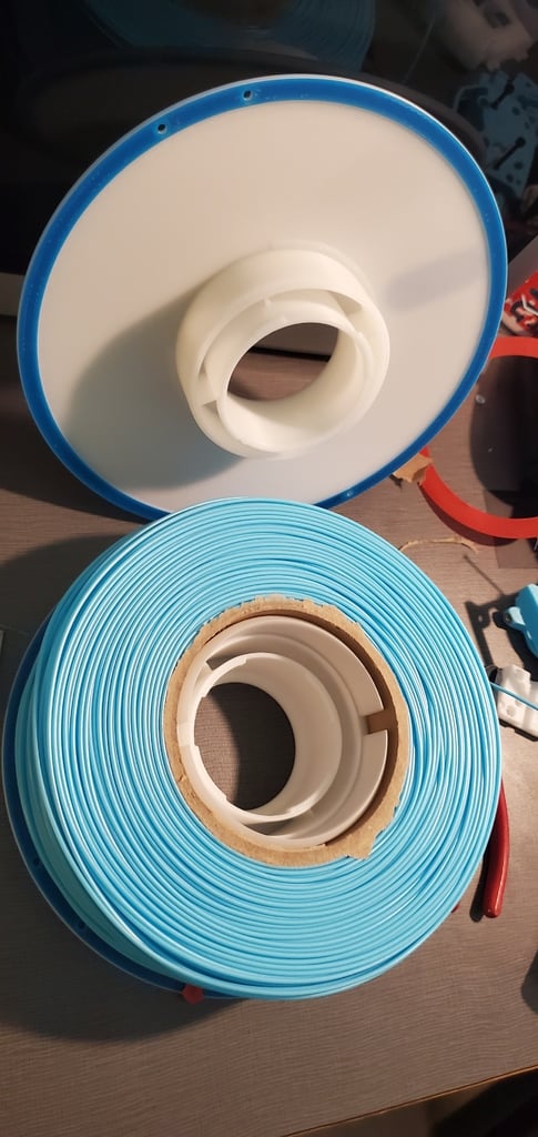 BambuLab Spool modified for Inland Filament