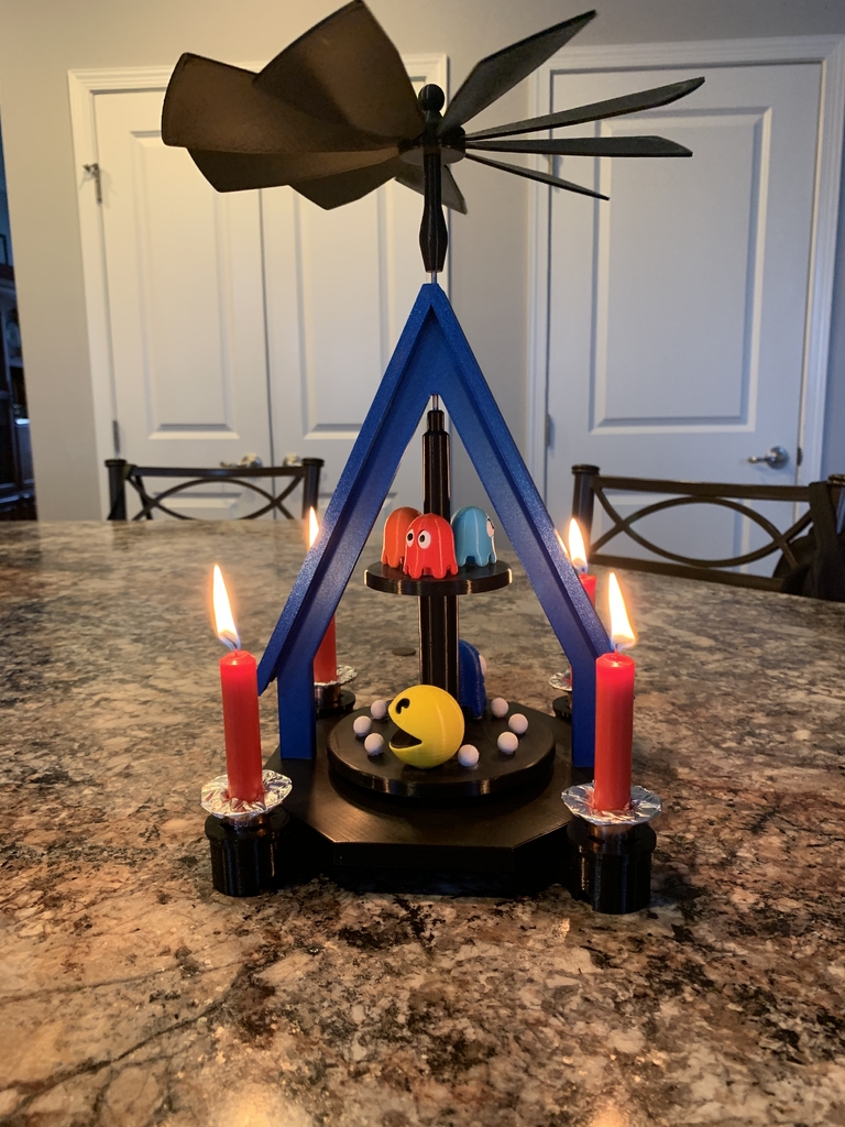 Candle Holder Carousel, Christmas Pyramid