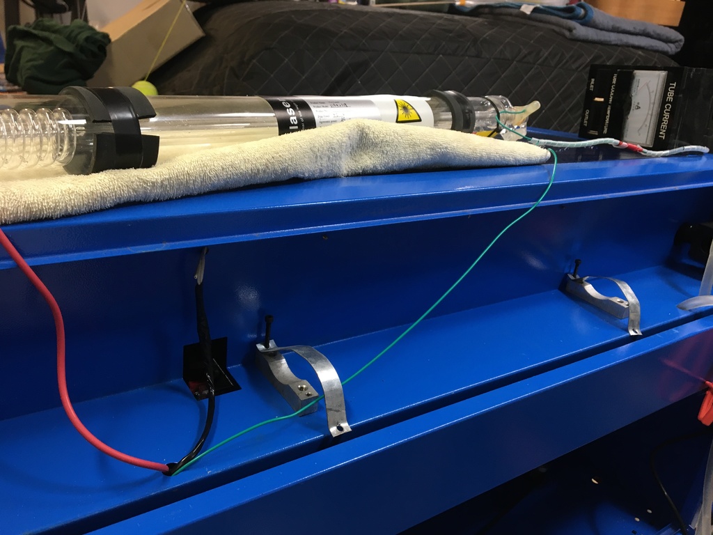 Simple Adjustable 50W CO2 Laser Cutter Mount