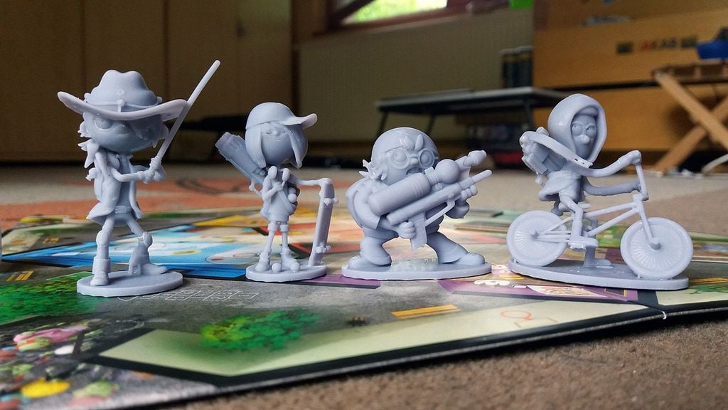 Zombie Kidz Evolution 3D figures printable