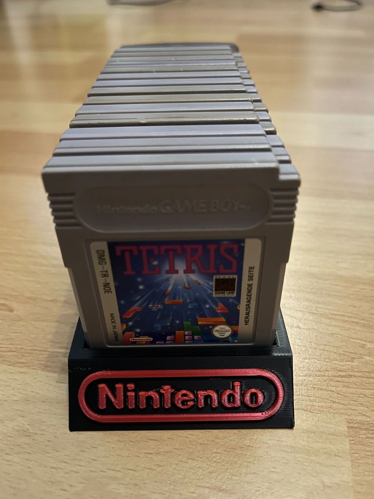 Gameboy Cartridge stand / holder 15 and 30 cartridges