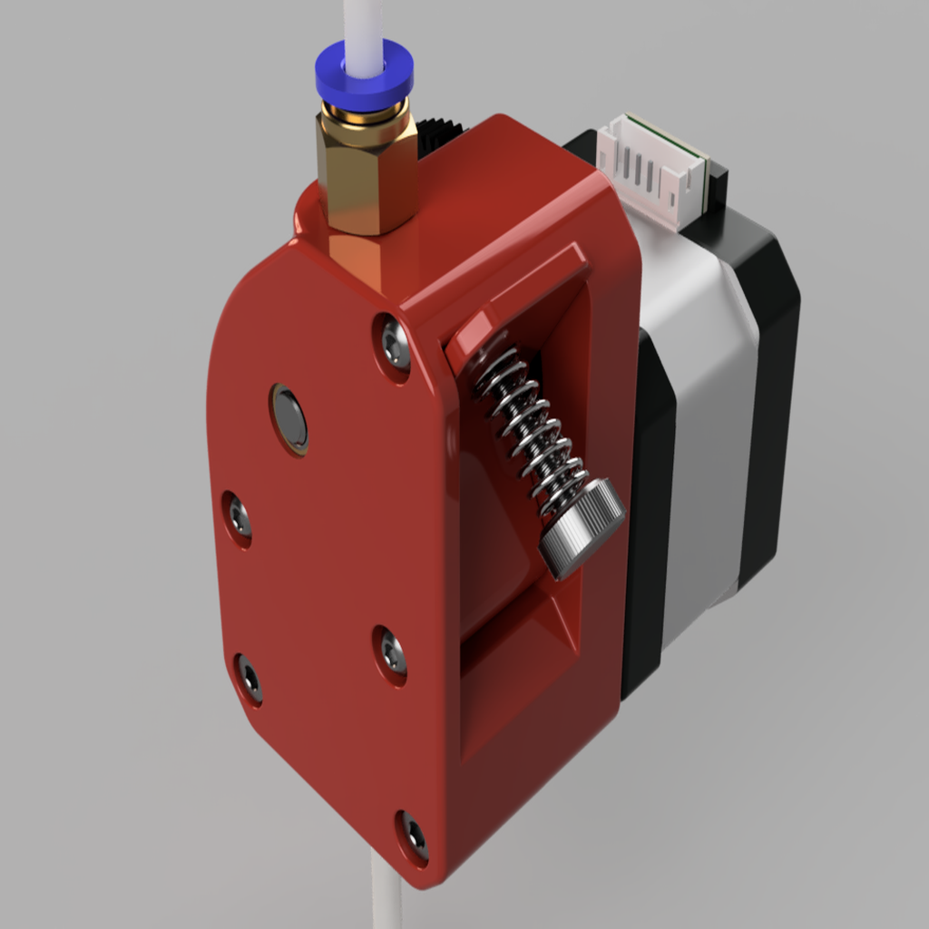 Dual Drive Extruder reduction ratio 4:1
