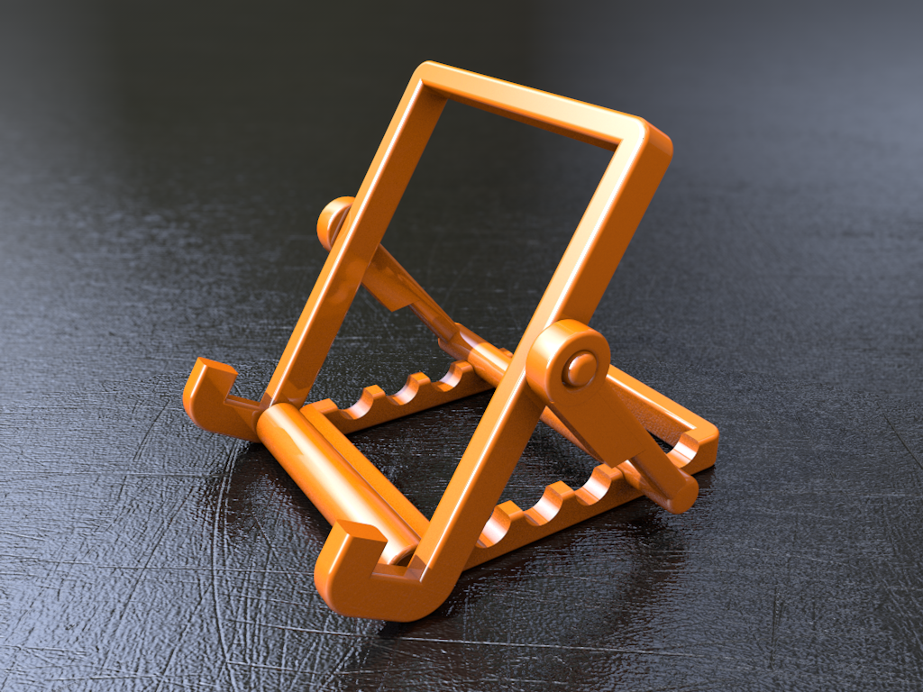 Foldable Tablet / Phone Stand - No Screws!