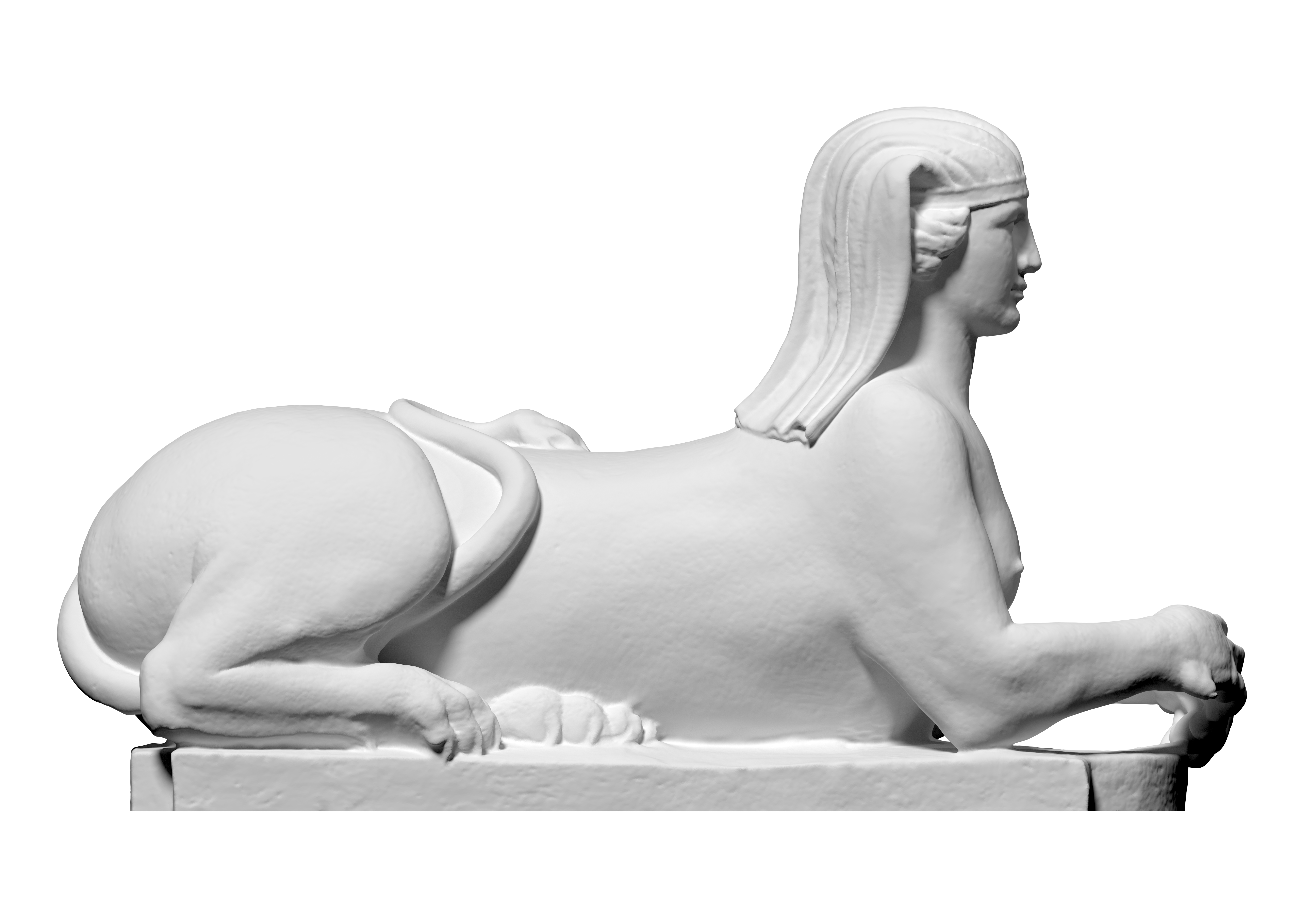 3D scan of Sphinx 3