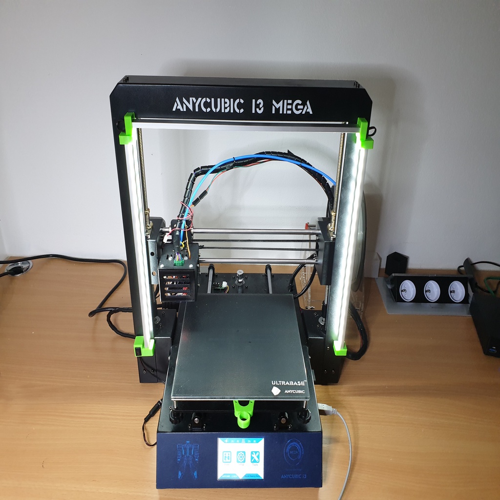 3D Printer Universal Magnetic Led Holder