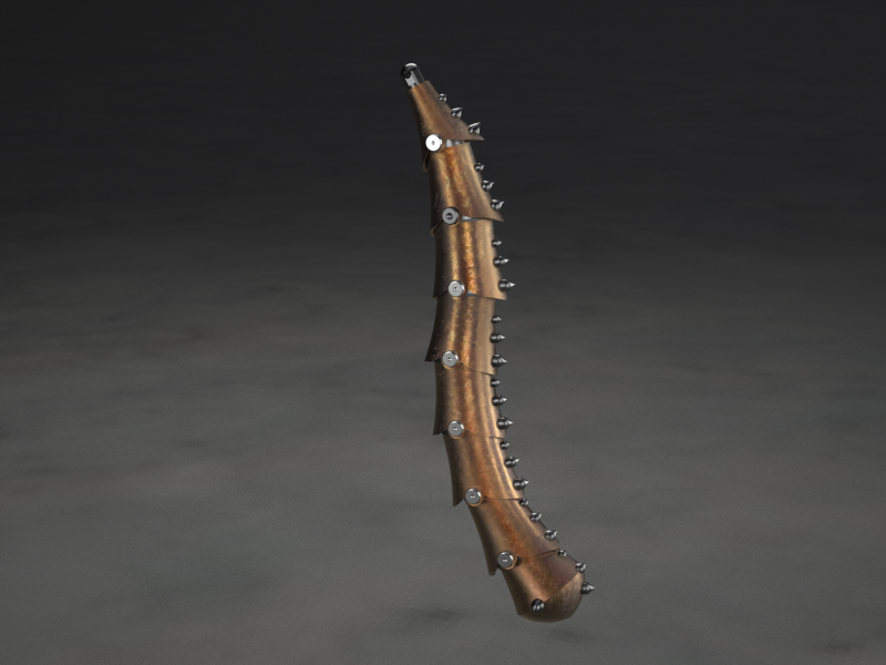 Mechanical wolf - tail