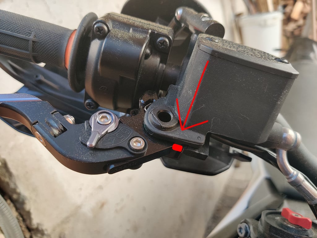 KTM 690 Brake-light-switch pin