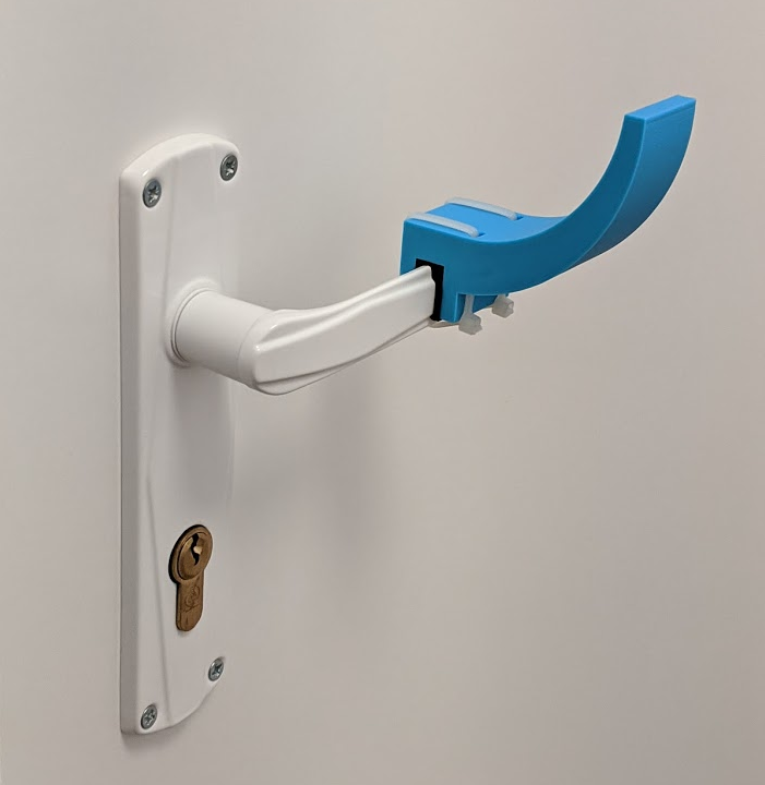 Hands free door handle
