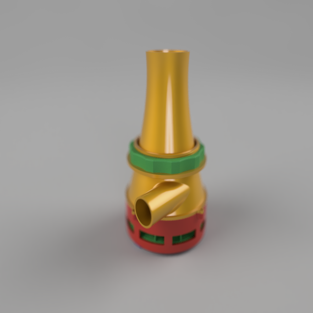 3D Rigid Vacum MPCNC with impeller turbine