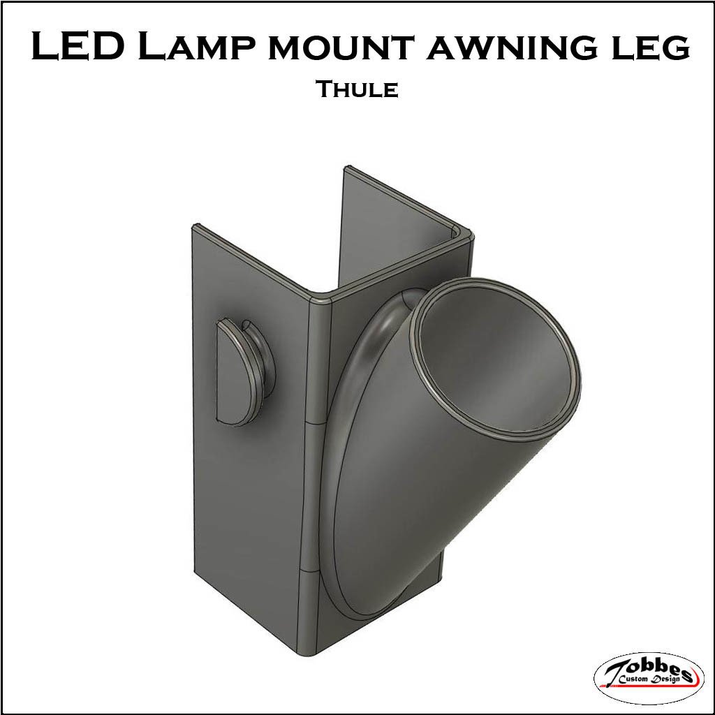 LED lamp mount awning leg Thule - RV