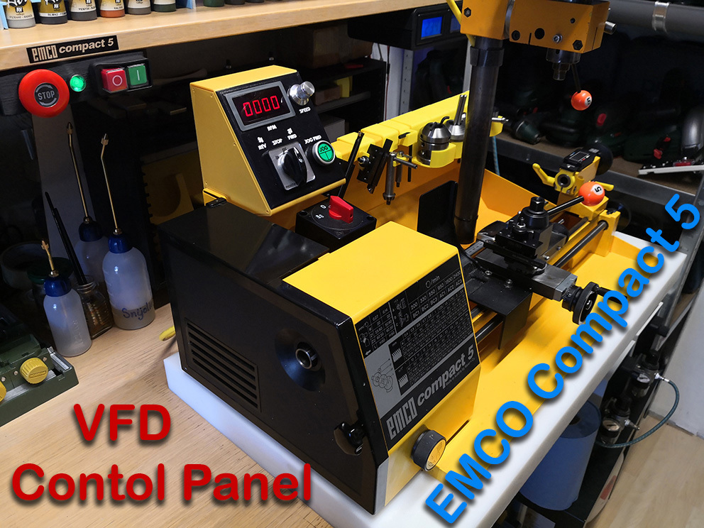 Emco Compact 5 VFD upgrade control panel