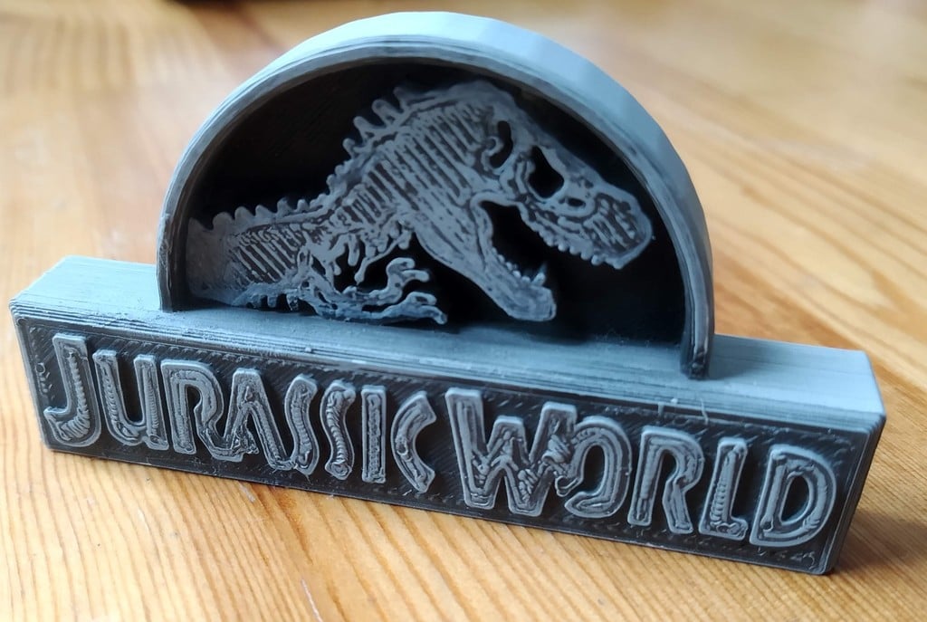 Jurassic World or Park logo LEGO compatible