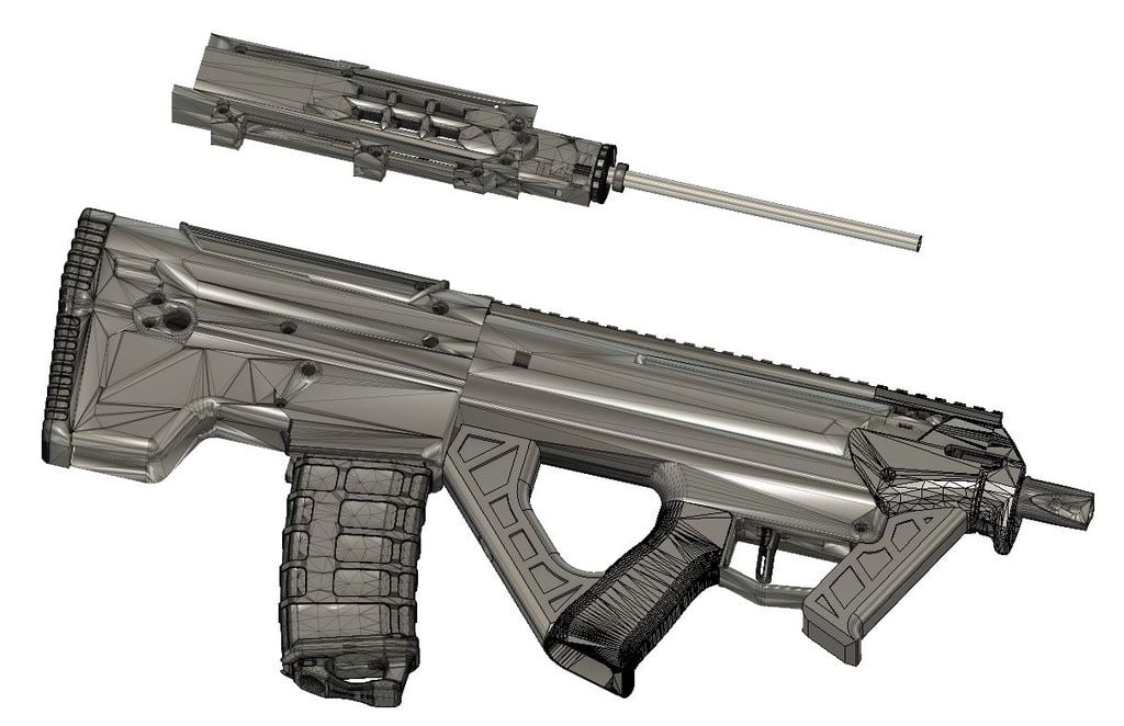 Airsoft electric toy gun mk5 (REMIX)