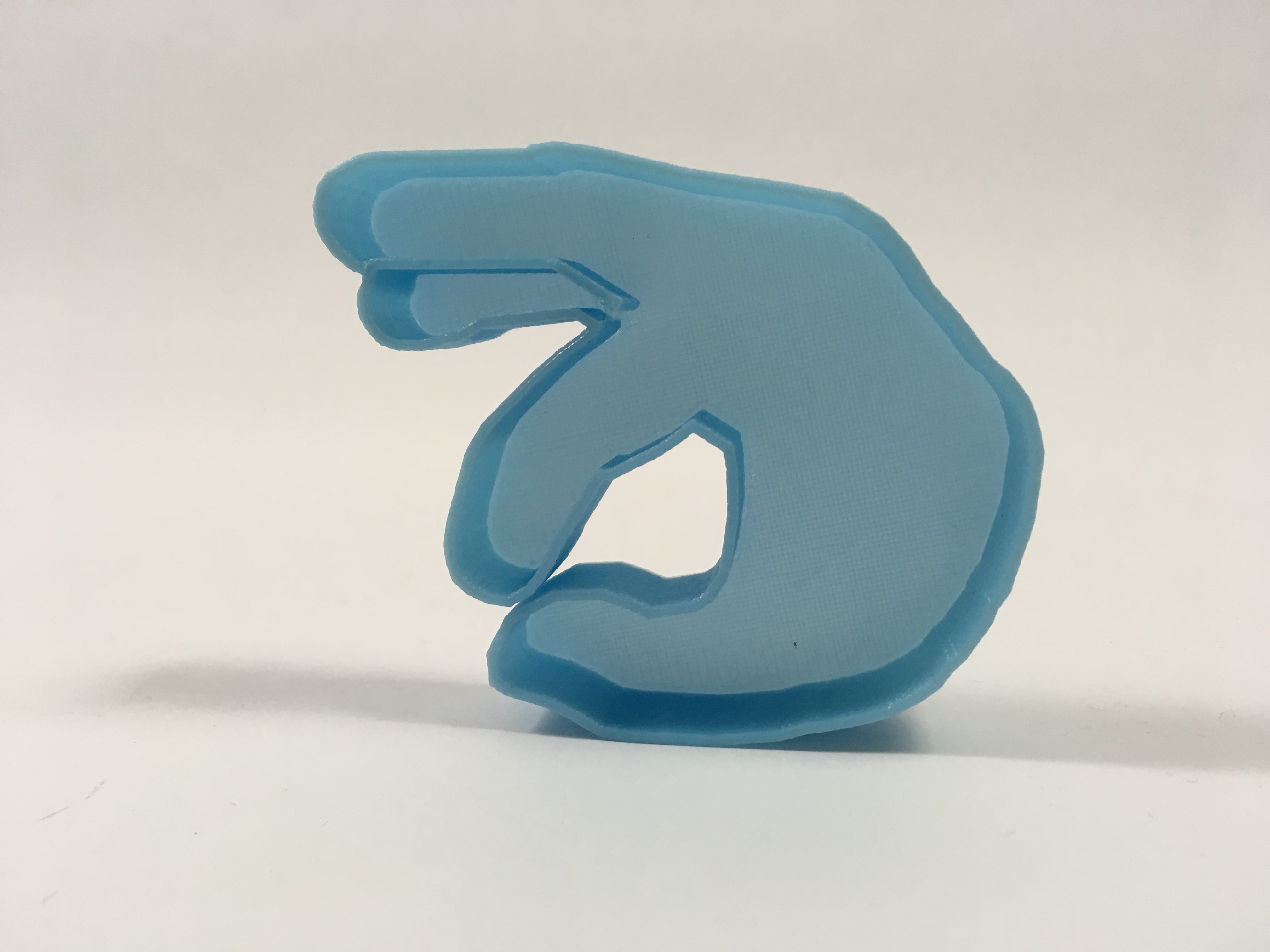 OK Hand Meme Cookie Cutter